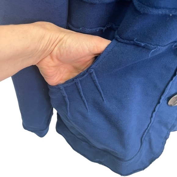 NEON Buddha Navy Blue Street Blazer Size S - Picture 10 of 11